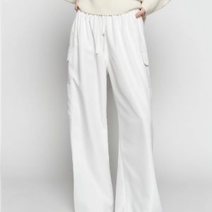 Reformation Ethan Pants White